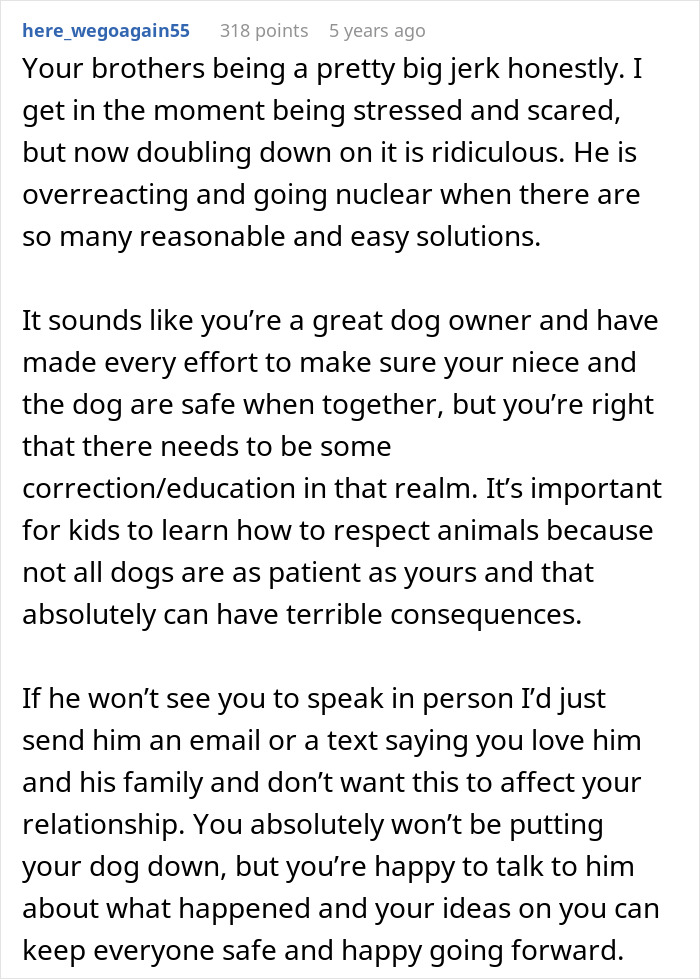 &ldquo;It&rsquo;s Dangerous&rdquo;: Man Cuts Contact With Sister Until She Puts Her Dog Down