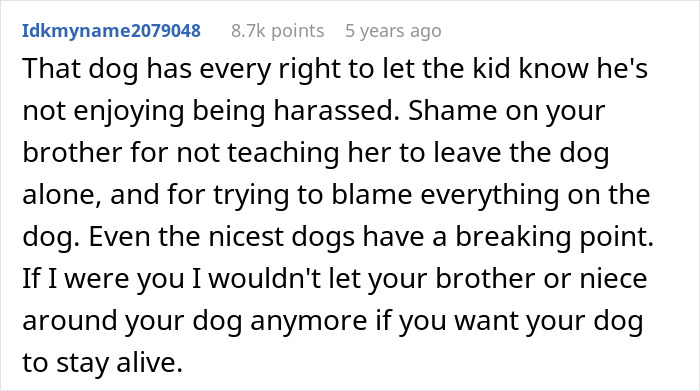 &ldquo;It&rsquo;s Dangerous&rdquo;: Man Cuts Contact With Sister Until She Puts Her Dog Down