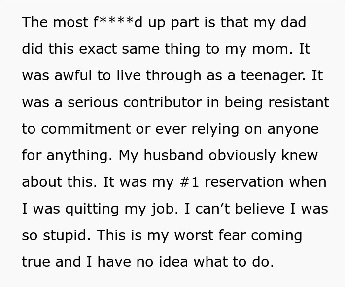 &ldquo;Having A Second Family&rdquo;: Wife&rsquo;s Financial Nightmare Turns Into Something Much Worse