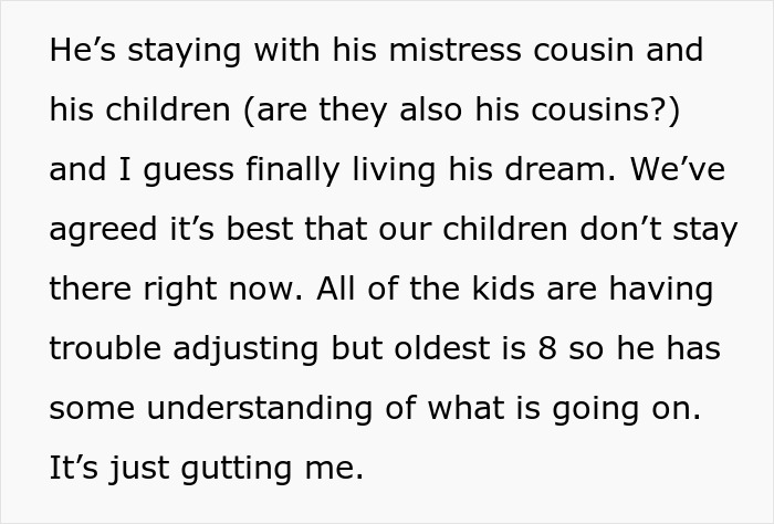 &ldquo;Having A Second Family&rdquo;: Wife&rsquo;s Financial Nightmare Turns Into Something Much Worse