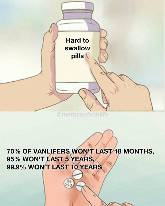 &ldquo;Sparkling Homelessness&rdquo;: 69 Memes That Perfectly Nail The Reality Of Living Out Of A Van