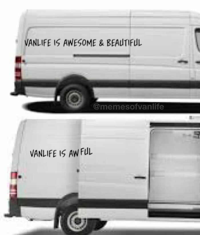 &ldquo;Sparkling Homelessness&rdquo;: 69 Memes That Perfectly Nail The Reality Of Living Out Of A Van