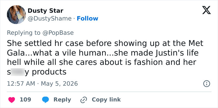 Blake Lively&rsquo;s Met Gala 2026 Presence Sparks Brutal Comments After Unexpected Settlement With Justin Baldoni