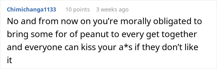 Potluck Dinner Gets Awkward After Dude Gets Mad Nobody Knew About His Food Allergy