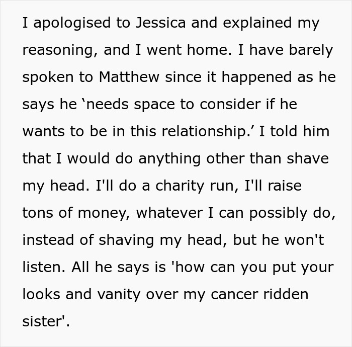 Family Stunned After Woman Refuses To Shave Her Thick, Long Hair In Solidarity For Teen’s Cancer