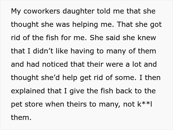 9YO Hurts Babysitter’s Fish And Mom Dismisses It, Babysitter Cuts Her Off And Suggests Therapy