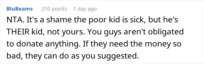 Couple Pay For Luxury Trips But Won’t Fund Their Own Sick Kid, Get Mad As Relatives Won&rsquo;t &ldquo;Chip In&rdquo;