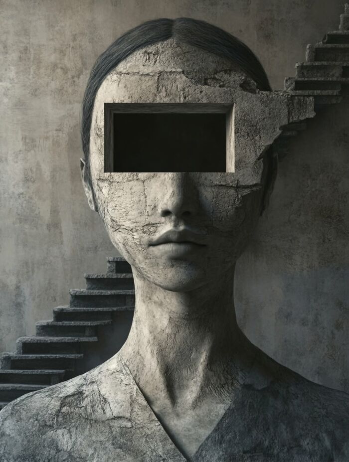 40 Dreamlike Digital Collages By Antonio Mora Who Turns Portraits Into Abstract Works Of Art (40 Pics)