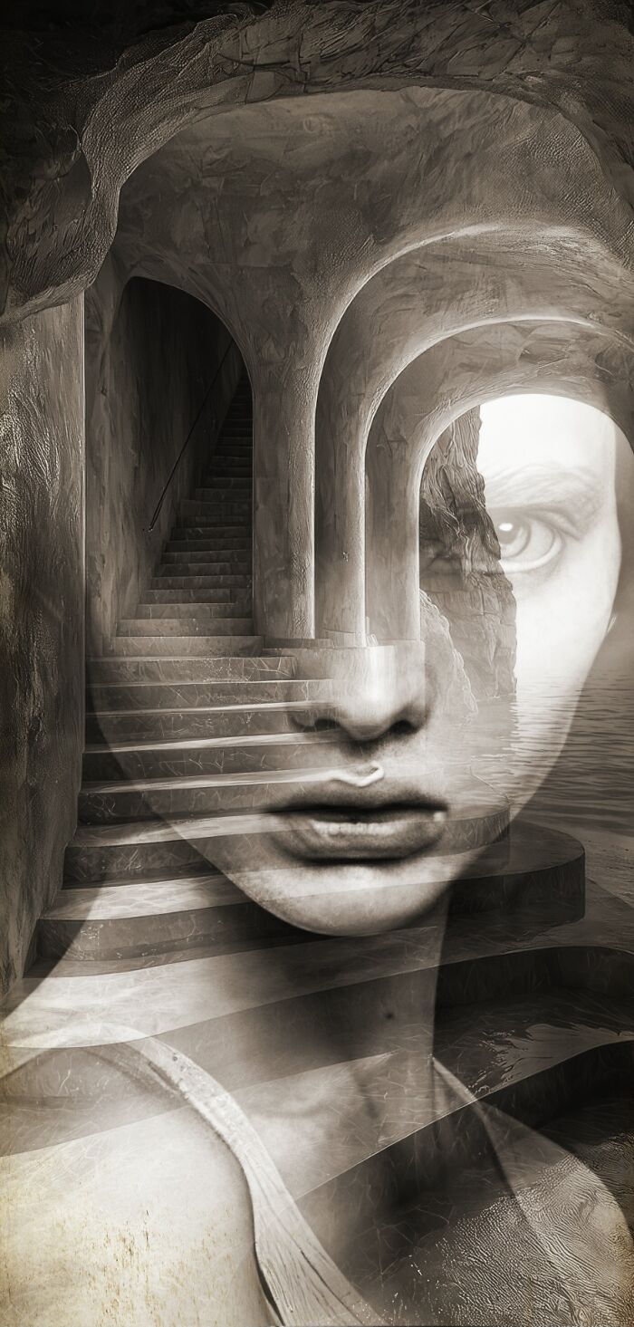 40 Dreamlike Digital Collages By Antonio Mora Who Turns Portraits Into Abstract Works Of Art (40 Pics)