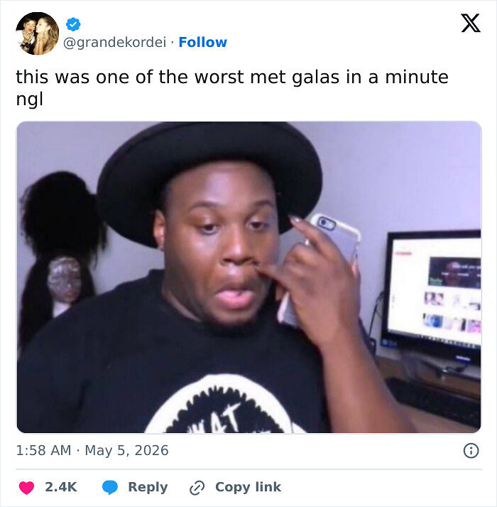54 Funniest And Spiciest Reactions To The MET Gala 2026 And Its Celebrity Guests