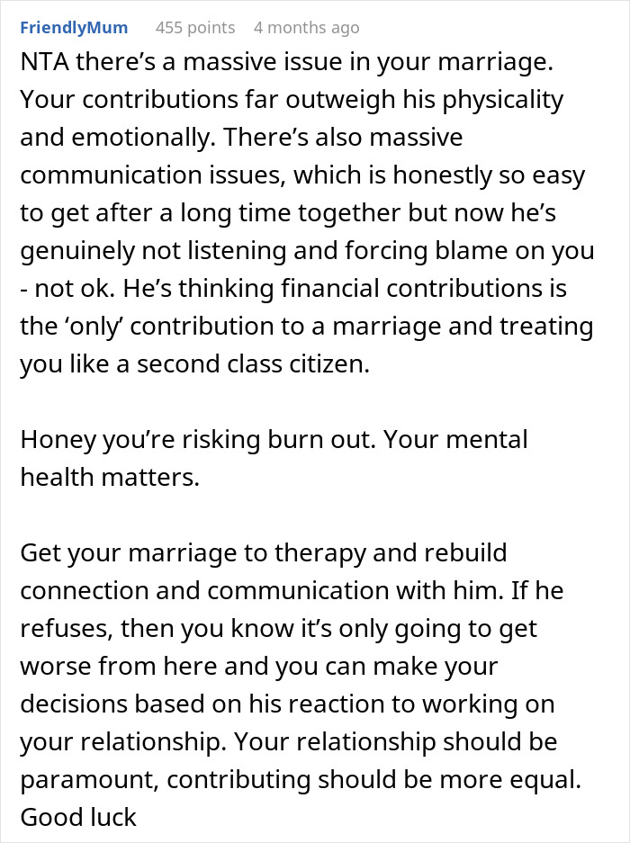 Man Was Never Interested In Wife&rsquo;s Job So She Refuses To Talk About It When He Suddenly Wants To Know