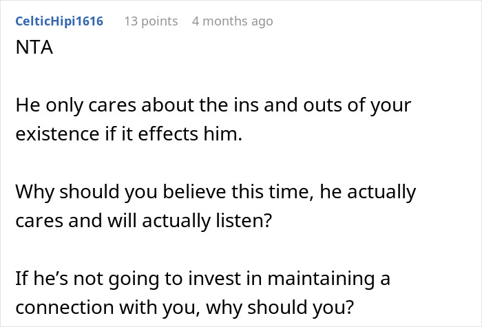Man Was Never Interested In Wife&rsquo;s Job So She Refuses To Talk About It When He Suddenly Wants To Know