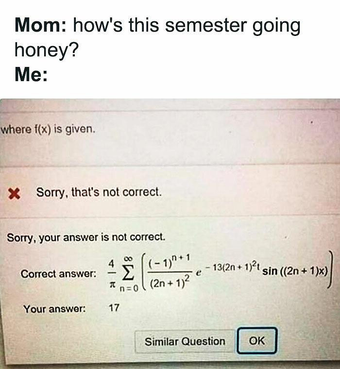 If You&rsquo;ve Ever Struggled With Math, These 83 Funny Memes Might Bring The Trauma Back