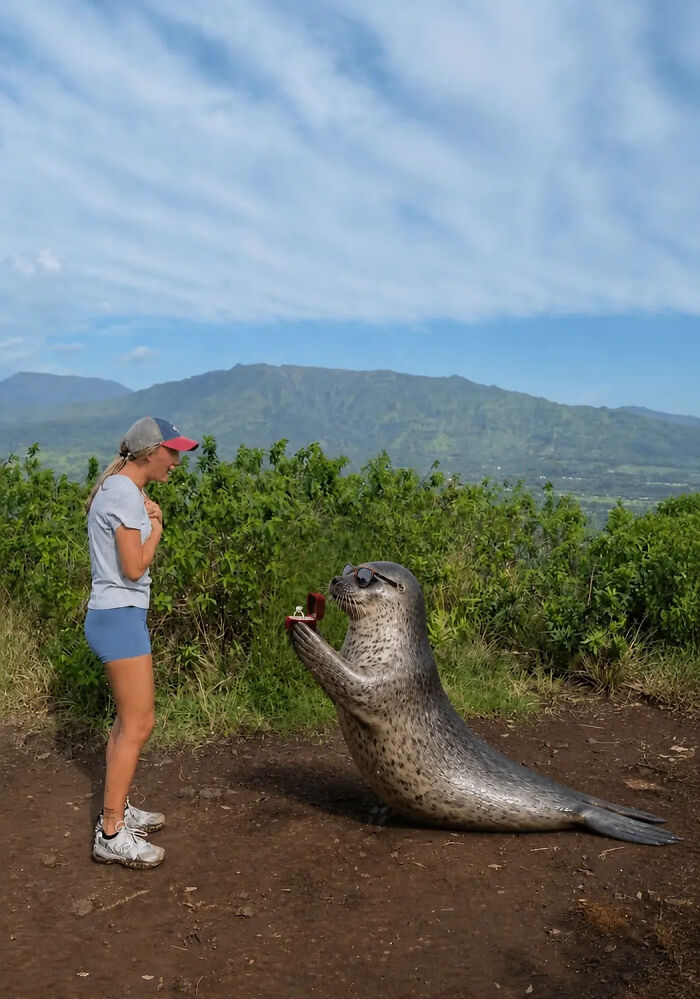 People Saw This Woman&rsquo;s Proposal Pic And Couldn&rsquo;t Resist Making These 42 Hilarious Edits