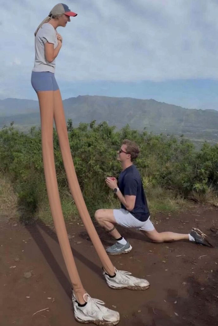 People Saw This Woman&rsquo;s Proposal Pic And Couldn&rsquo;t Resist Making These 42 Hilarious Edits