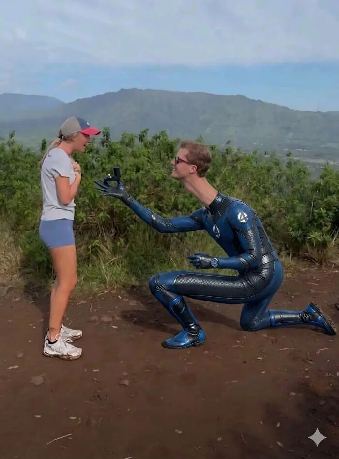 People Saw This Woman&rsquo;s Proposal Pic And Couldn&rsquo;t Resist Making These 42 Hilarious Edits