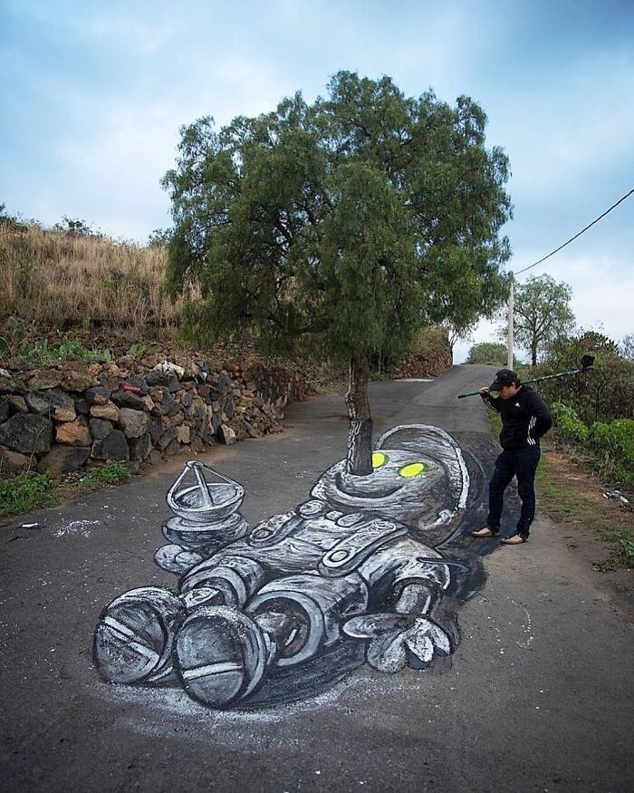30 &lsquo;Urban Street Art&rsquo; Examples Perfectly Blended With Nature You Might Want To Travel Just To See