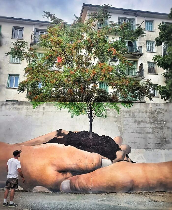 30 &lsquo;Urban Street Art&rsquo; Examples Perfectly Blended With Nature You Might Want To Travel Just To See