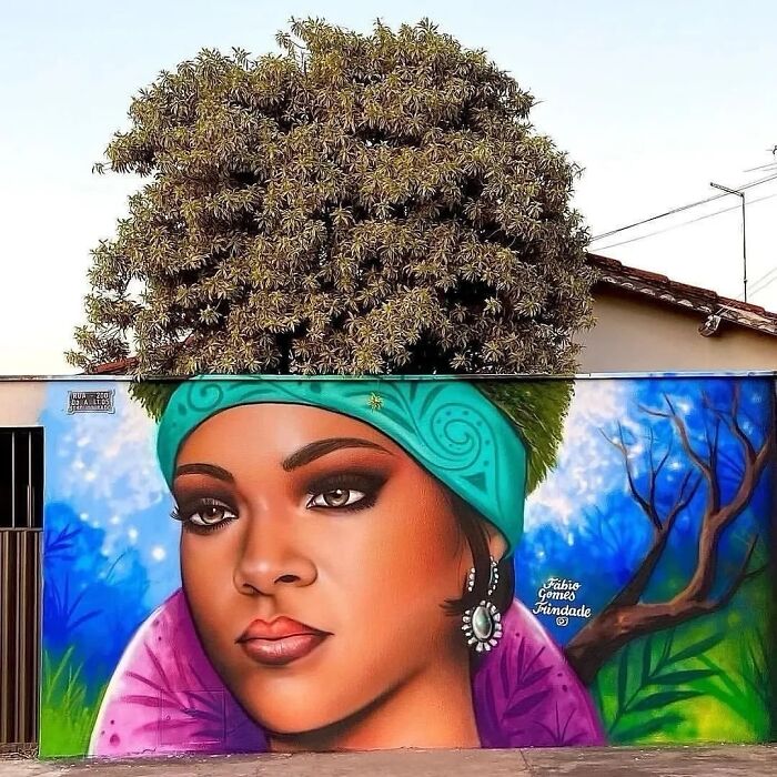 30 &lsquo;Urban Street Art&rsquo; Examples Perfectly Blended With Nature You Might Want To Travel Just To See
