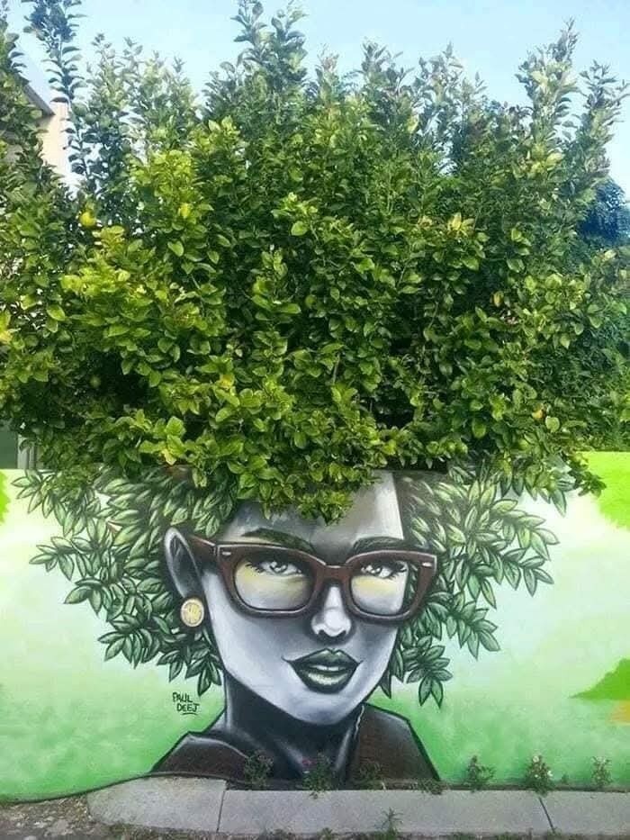 30 &lsquo;Urban Street Art&rsquo; Examples Perfectly Blended With Nature You Might Want To Travel Just To See