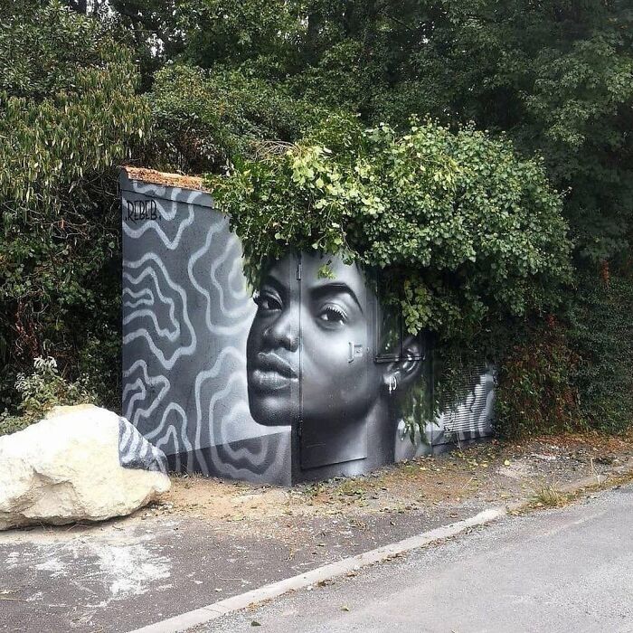 30 &lsquo;Urban Street Art&rsquo; Examples Perfectly Blended With Nature You Might Want To Travel Just To See
