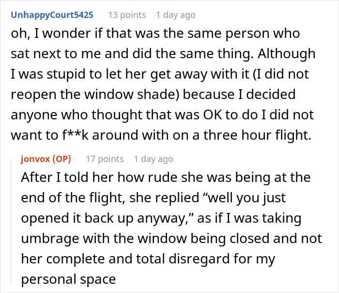 Woman Makes Entitled Passenger Regret Invading Her Personal Space By Coming Up With A Genius Revenge Plan