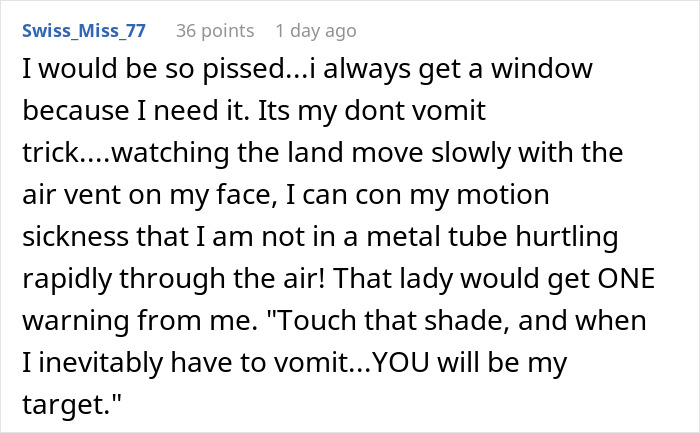 Woman Makes Entitled Passenger Regret Invading Her Personal Space By Coming Up With A Genius Revenge Plan