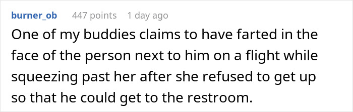 Woman Makes Entitled Passenger Regret Invading Her Personal Space By Coming Up With A Genius Revenge Plan
