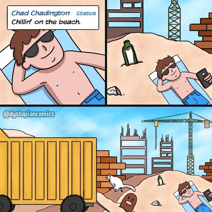 &lsquo;Dark Dystopia&rsquo;: 67 Dark Humor Comics Made By This Artist (New Pics)