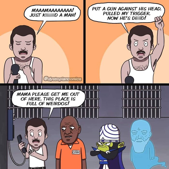 &lsquo;Dark Dystopia&rsquo;: 67 Dark Humor Comics Made By This Artist (New Pics)