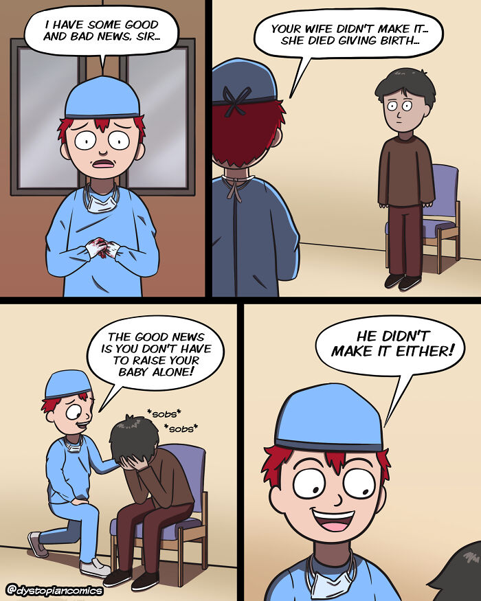 &lsquo;Dark Dystopia&rsquo;: 67 Dark Humor Comics Made By This Artist (New Pics)