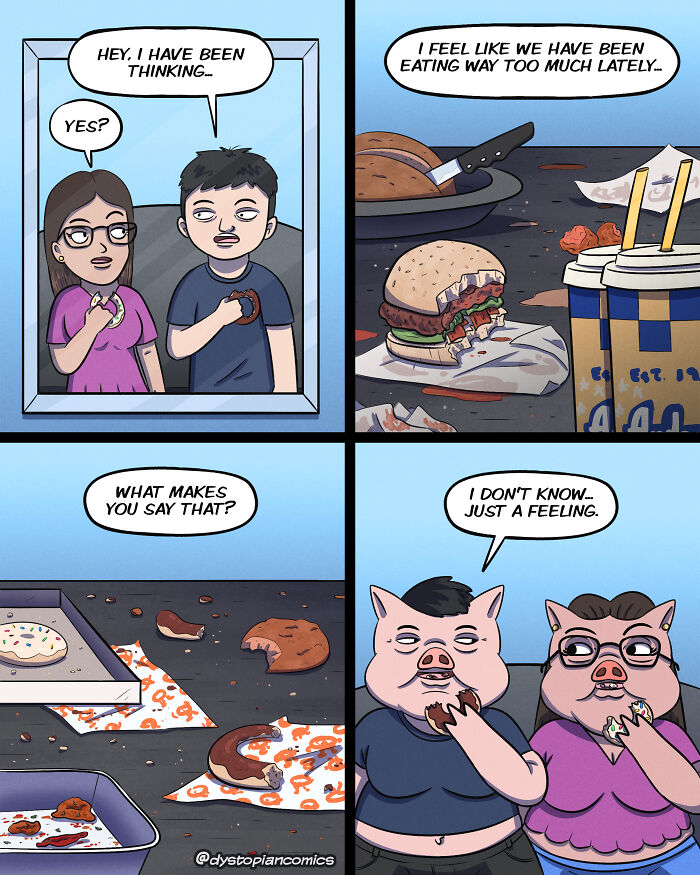 &lsquo;Dark Dystopia&rsquo;: 67 Dark Humor Comics Made By This Artist (New Pics)