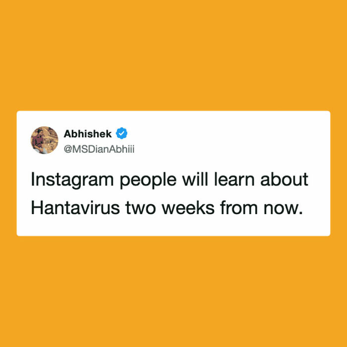 Hantavirus Outbreak: People Are Dealing With The New Virus Panic With Memes, And Here Are XX To Help You Cope