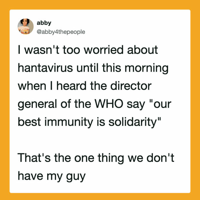 Hantavirus Outbreak: People Are Dealing With The New Virus Panic With Memes, And Here Are XX To Help You Cope