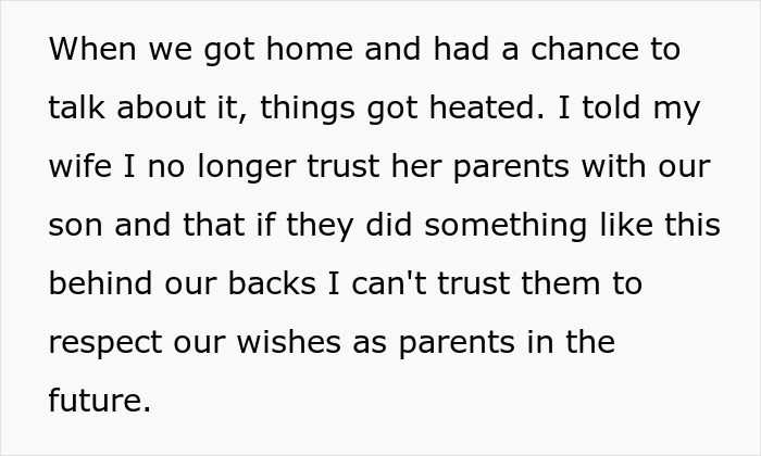 Couple Returns From Trip To Discover MIL Secretly Baptized Their Child, Dad Has Major Meltdown