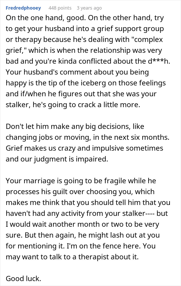 &ldquo;My Stalker Won&rsquo;t Bother Me Again&rdquo;: Wife&rsquo;s Chilling Realization About Her Late MIL Leaves Husband Devastated
