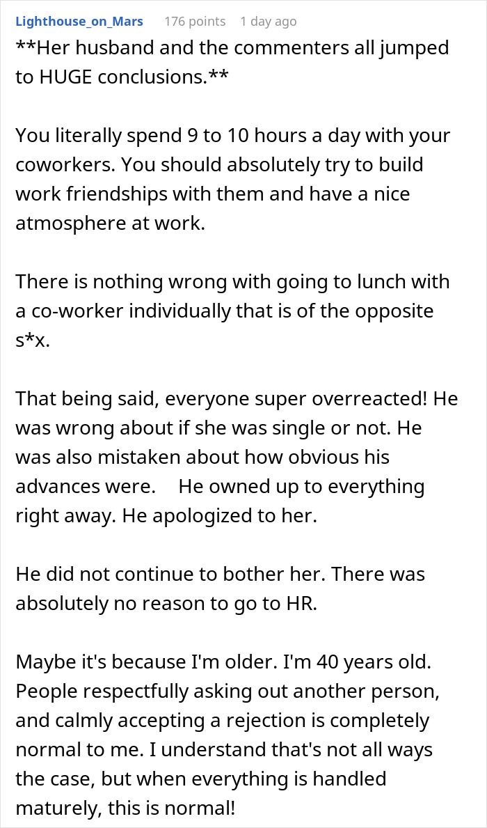 Friendly Work Lunch Turns Awkward After Marriage Reveal, Husband Suspects Hidden Motives Friendly Work Lunch Turns Awkward After Marriage Reveal, Husband Suspects Hidden Motives