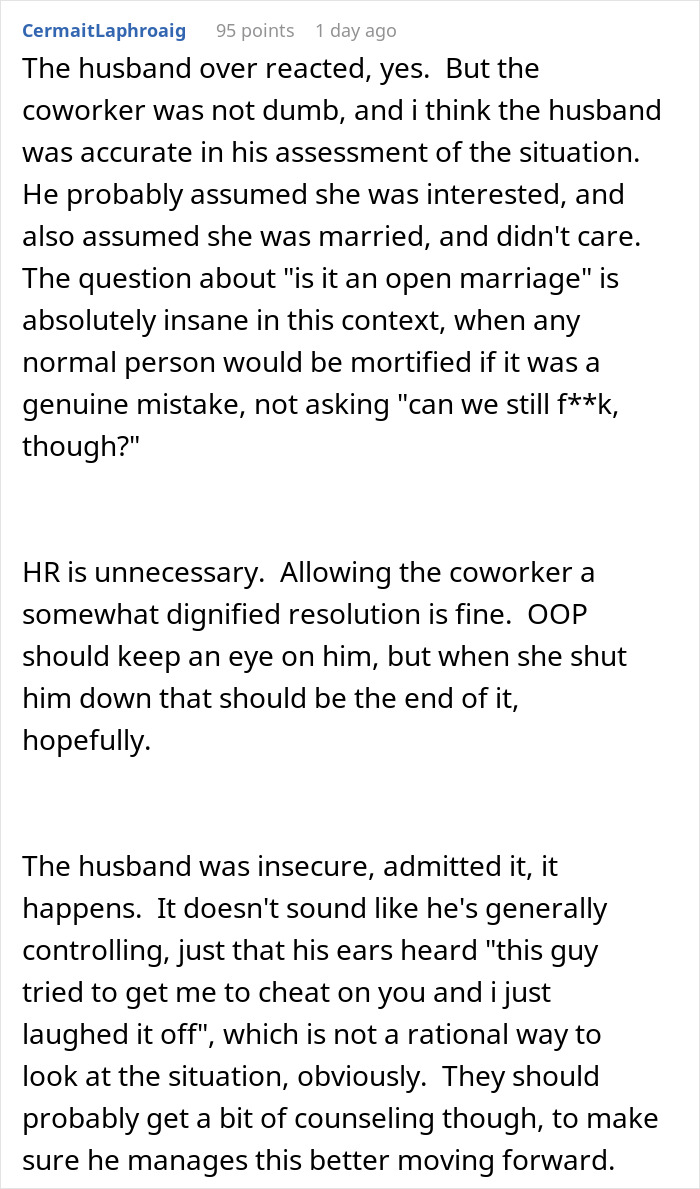 Friendly Work Lunch Turns Awkward After Marriage Reveal, Husband Suspects Hidden Motives Friendly Work Lunch Turns Awkward After Marriage Reveal, Husband Suspects Hidden Motives