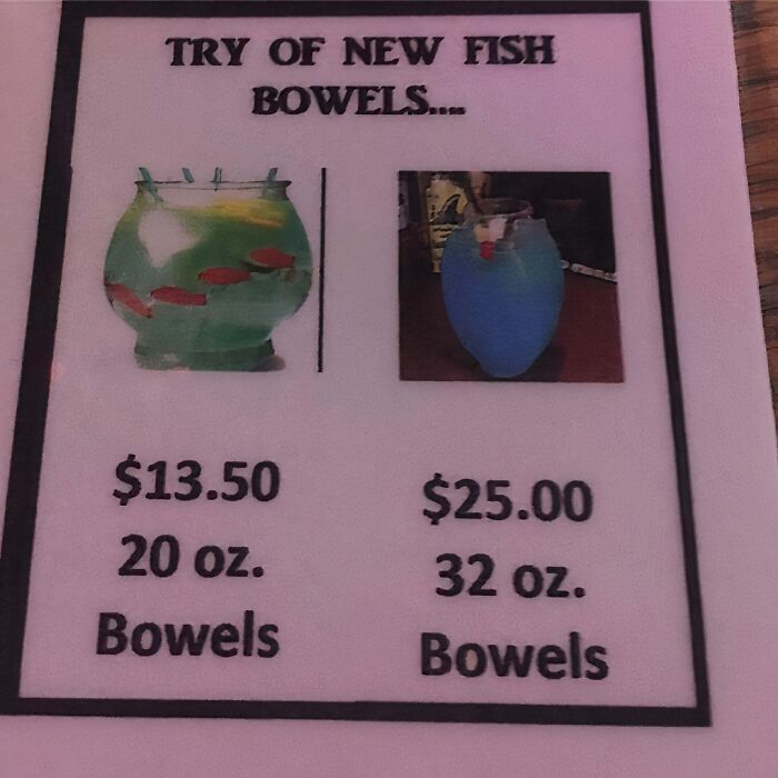 &ldquo;Fresh Human&rdquo;: 58 Funny Restaurant Menu Fails That Had People Spitting Their Food (New Pics)