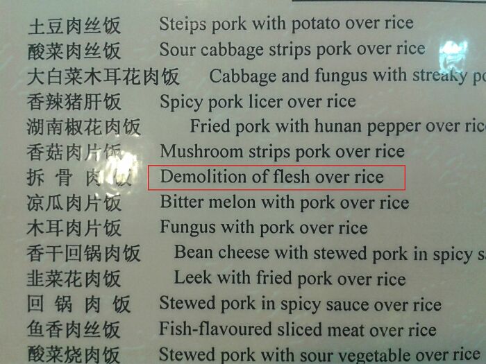 &ldquo;Fresh Human&rdquo;: 58 Funny Restaurant Menu Fails That Had People Spitting Their Food (New Pics)