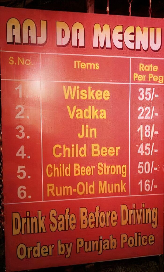 &ldquo;Fresh Human&rdquo;: 58 Funny Restaurant Menu Fails That Had People Spitting Their Food (New Pics)