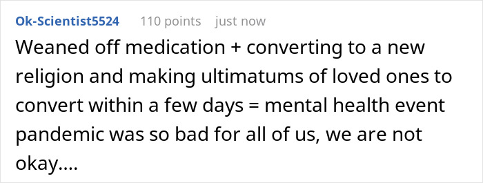 Wife Jumps From Conversion To Divorce Ultimatum In Days, Husband Calls Her Psychiatrist Wife Jumps From Conversion To Divorce Ultimatum In Days, Husband Calls Her Psychiatrist