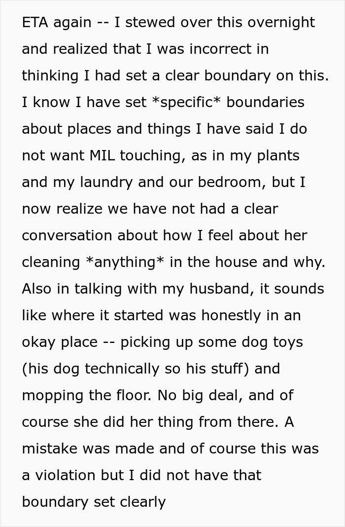Man Lets Mom Secretly Rearrange House, It Leaves His Wife In Tears, He Realizes He Messed Up Man Lets Mom Secretly Rearrange House, It Leaves His Wife In Tears, He Realizes He Messed Up