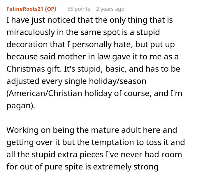 Man Lets Mom Secretly Rearrange House, It Leaves His Wife In Tears, He Realizes He Messed Up Man Lets Mom Secretly Rearrange House, It Leaves His Wife In Tears, He Realizes He Messed Up