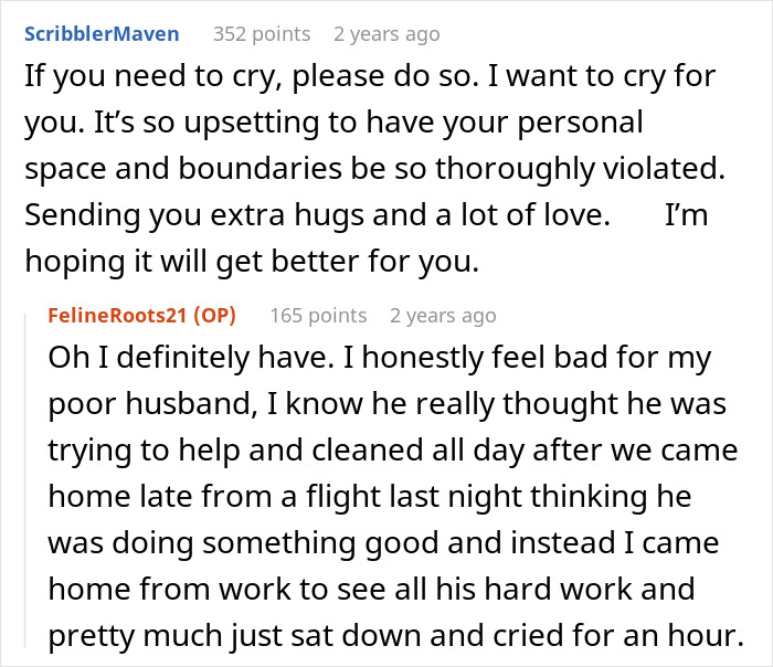 Man Lets Mom Secretly Rearrange House, It Leaves His Wife In Tears, He Realizes He Messed Up Man Lets Mom Secretly Rearrange House, It Leaves His Wife In Tears, He Realizes He Messed Up