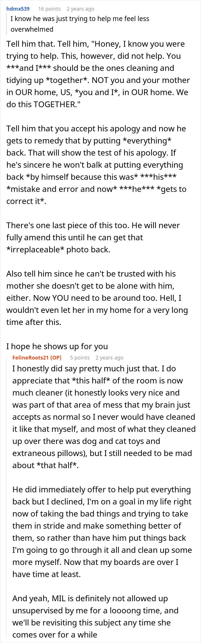 Man Lets Mom Secretly Rearrange House, It Leaves His Wife In Tears, He Realizes He Messed Up Man Lets Mom Secretly Rearrange House, It Leaves His Wife In Tears, He Realizes He Messed Up