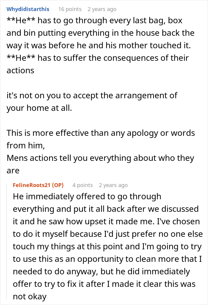 Man Lets Mom Secretly Rearrange House, It Leaves His Wife In Tears, He Realizes He Messed Up Man Lets Mom Secretly Rearrange House, It Leaves His Wife In Tears, He Realizes He Messed Up