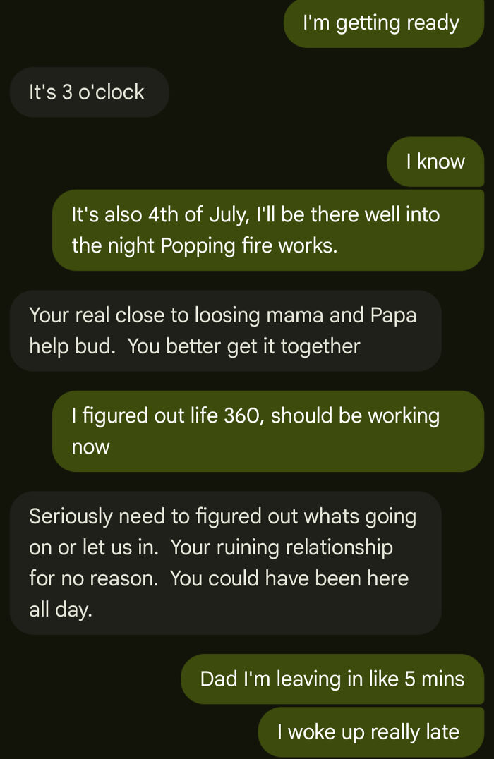 66 Examples Of &ldquo;Insane Parents&rdquo; Who Get Shocked When They Eventually Get Cut Off (New Pics)