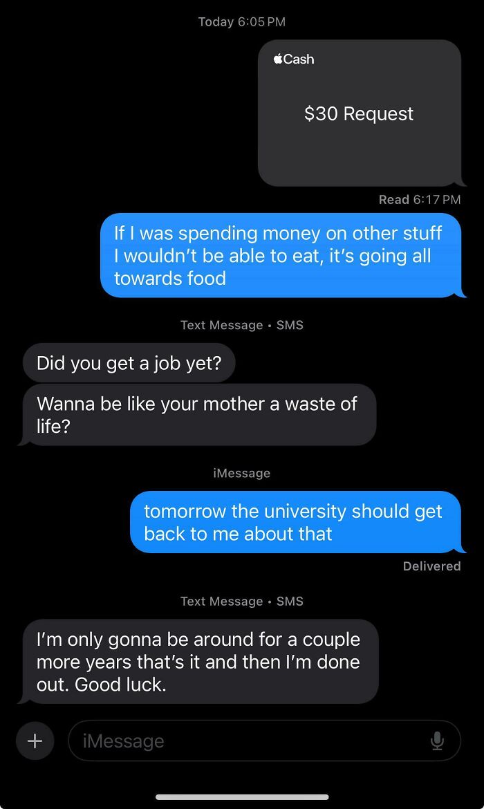 66 Examples Of &ldquo;Insane Parents&rdquo; Who Get Shocked When They Eventually Get Cut Off (New Pics)