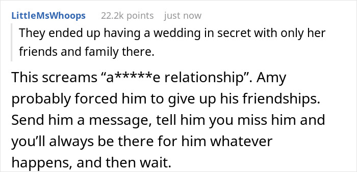 Man Refuses To Give A Separate Room For Friend Just Because His Fiancee Asked,Gets Uninvited From Wedding